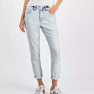 Indigo Rein Mid Rise Light Wash Crop Jeans 11 / 29